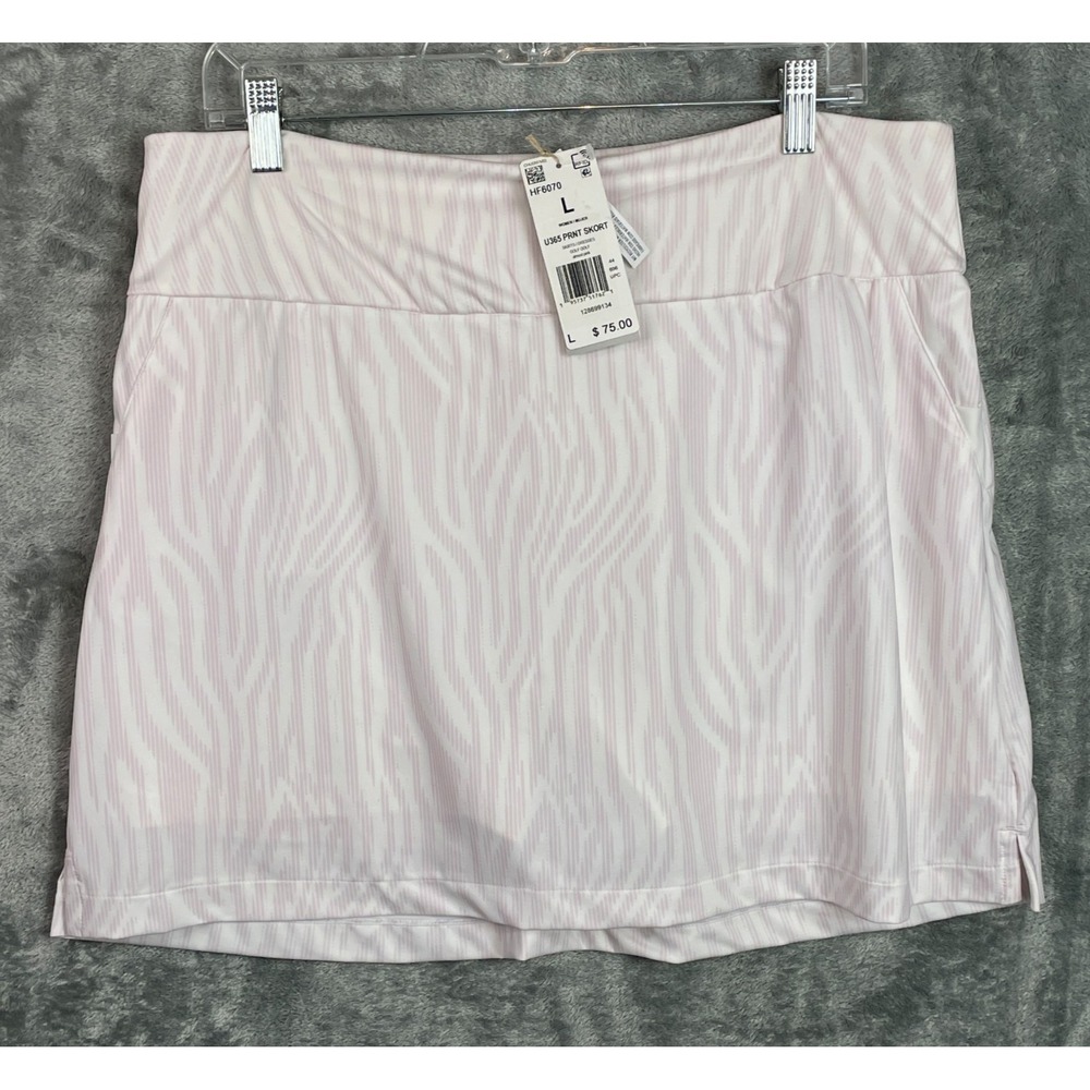 Adidas Skort Women's Large Pink Ultimate 365 Golf Skirt Tennis Pickleball New